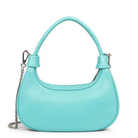 LANCASTER METALLIC CROSSBODY BAG - LAGON