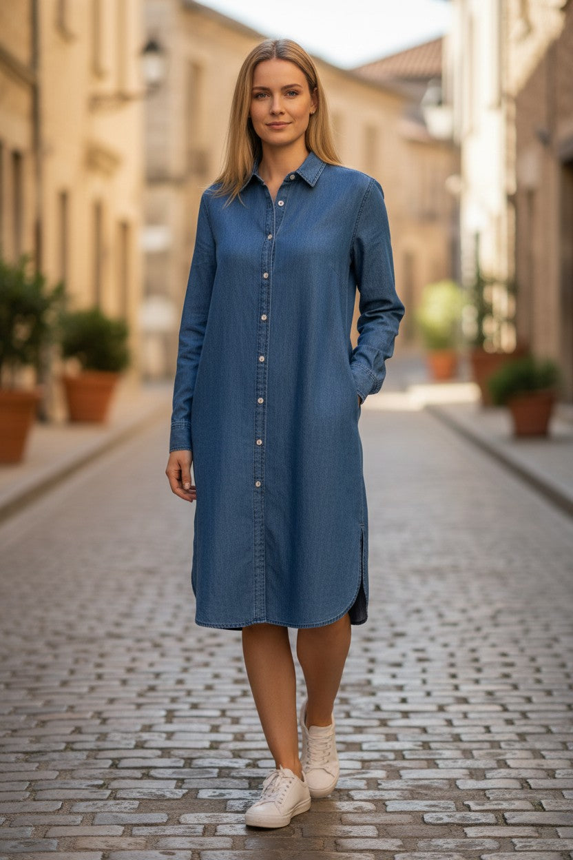 GIANGI NAPOLI WOMEN'S MARTA DENIM DRESS