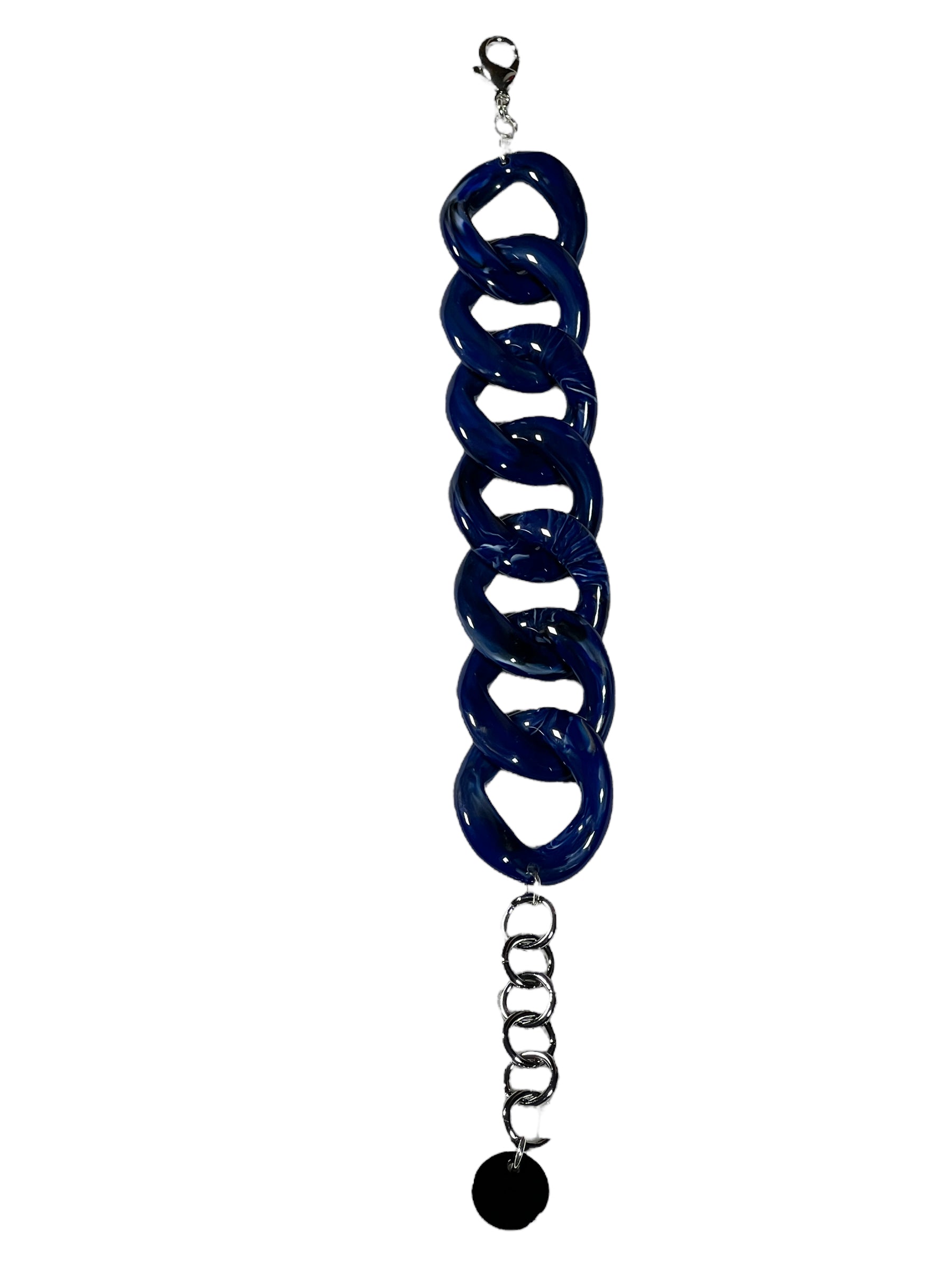 FRANCINE BRAMLI PARIS - LINK BRACELET - NAVY