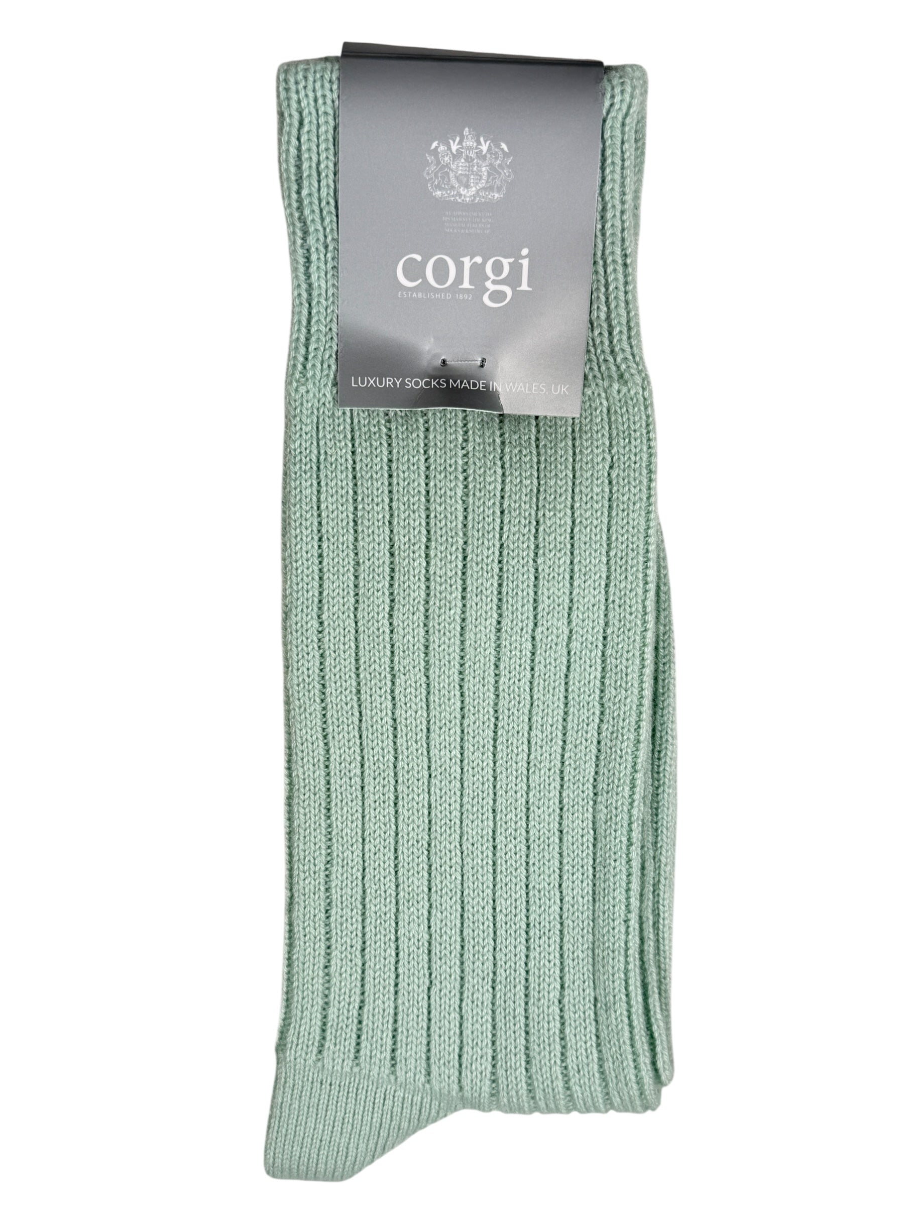 CORGI WOMEN'S CASHMERE CALF SOCK - NYMPH
