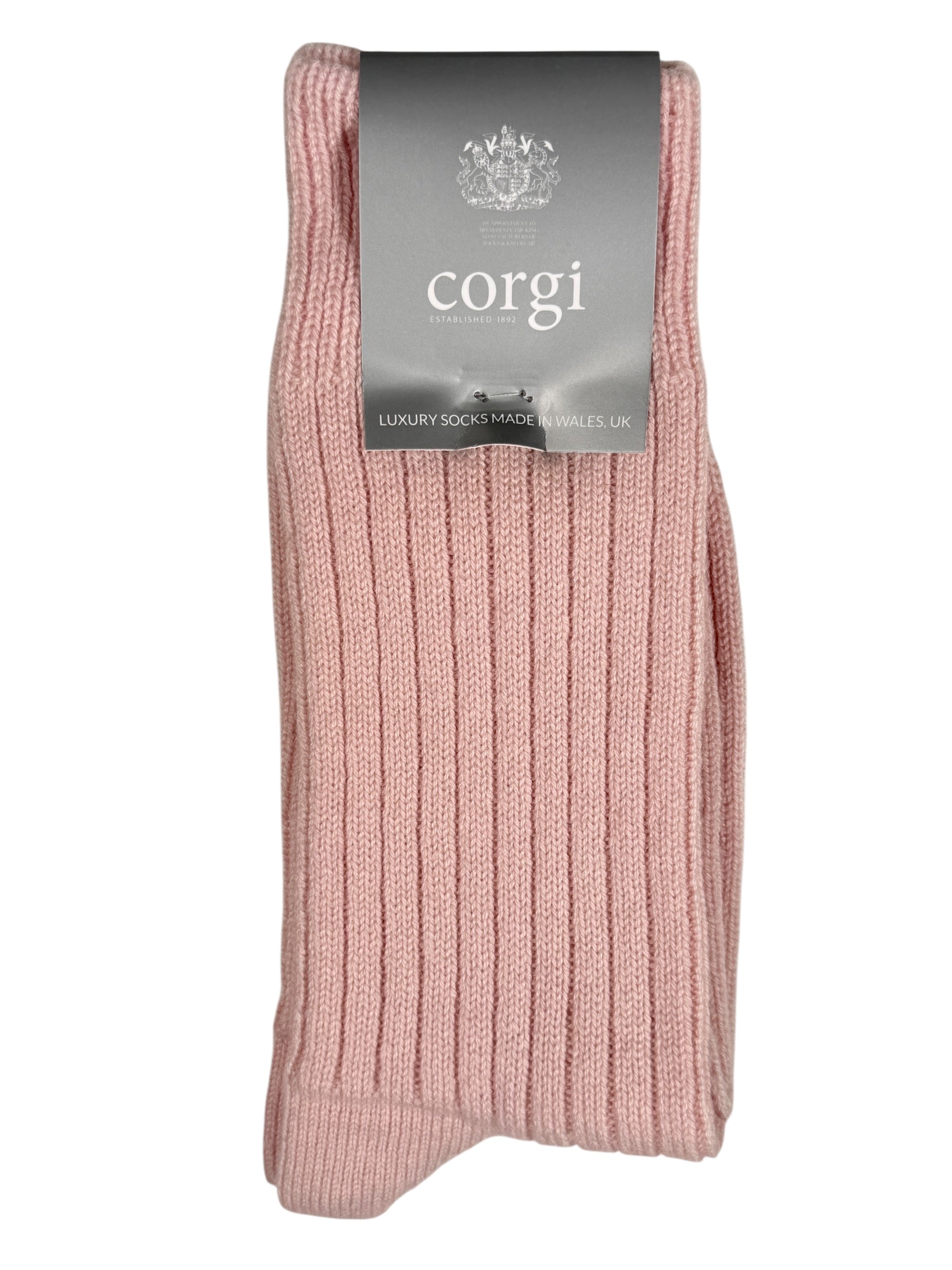 CORGI WOMEN'S CASHMERE CALF SOCK - AURICULA
