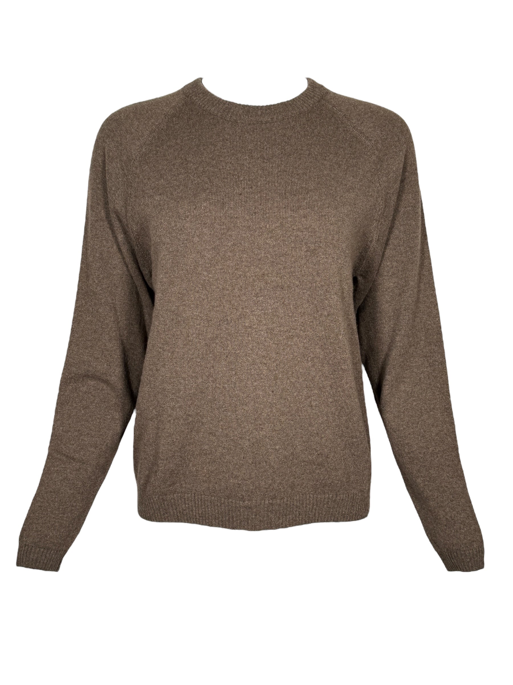 FLORA FEDI CASHMERE SWEATER - CASTORO