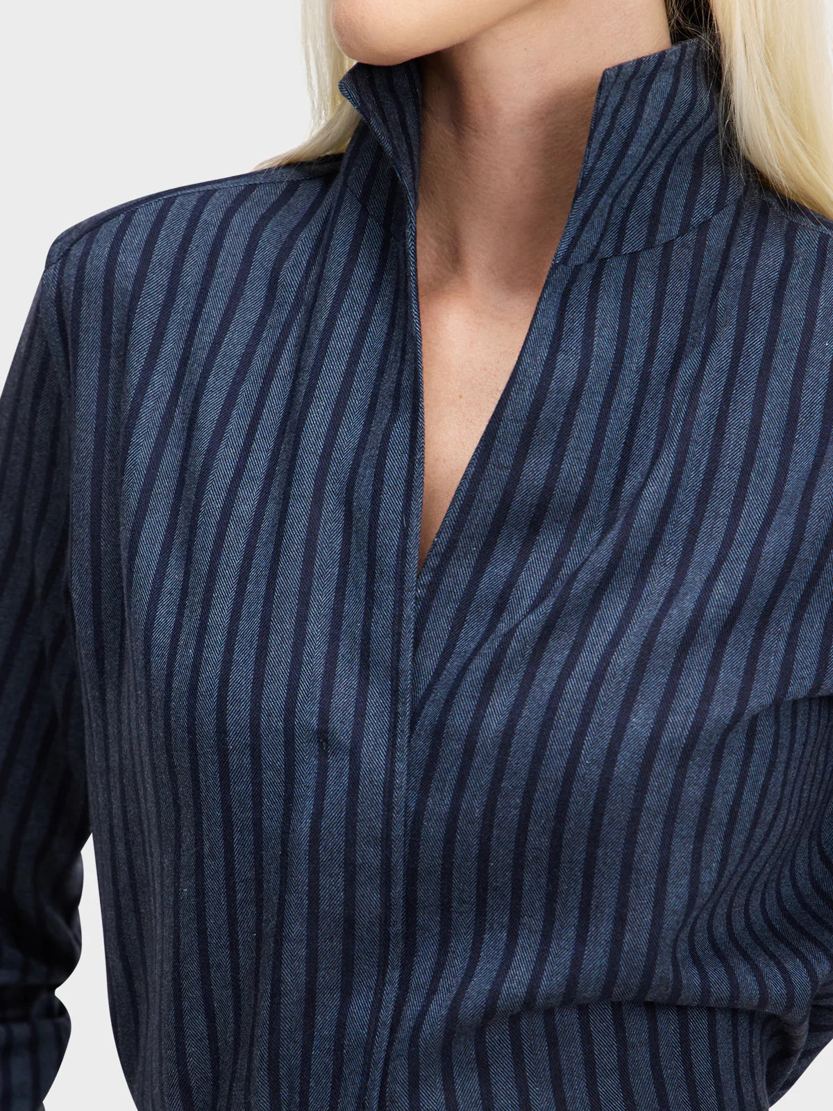 SARAH ALEXANDRA SIGNATURE SHIRT - NEW NAVY