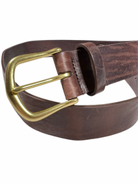 W.KLEINGBERG VINTAGE BELT - CHOCOLATE