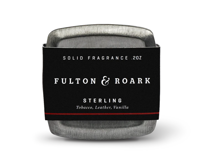 FULTON & ROARK SOLID COLOGNE - STERLING