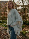 REPEAT SPECKLED CASHMERE SWEATER - SNOW