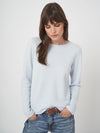 REPEAT CASHMERE ROLL NECK SWEATER - WAVE