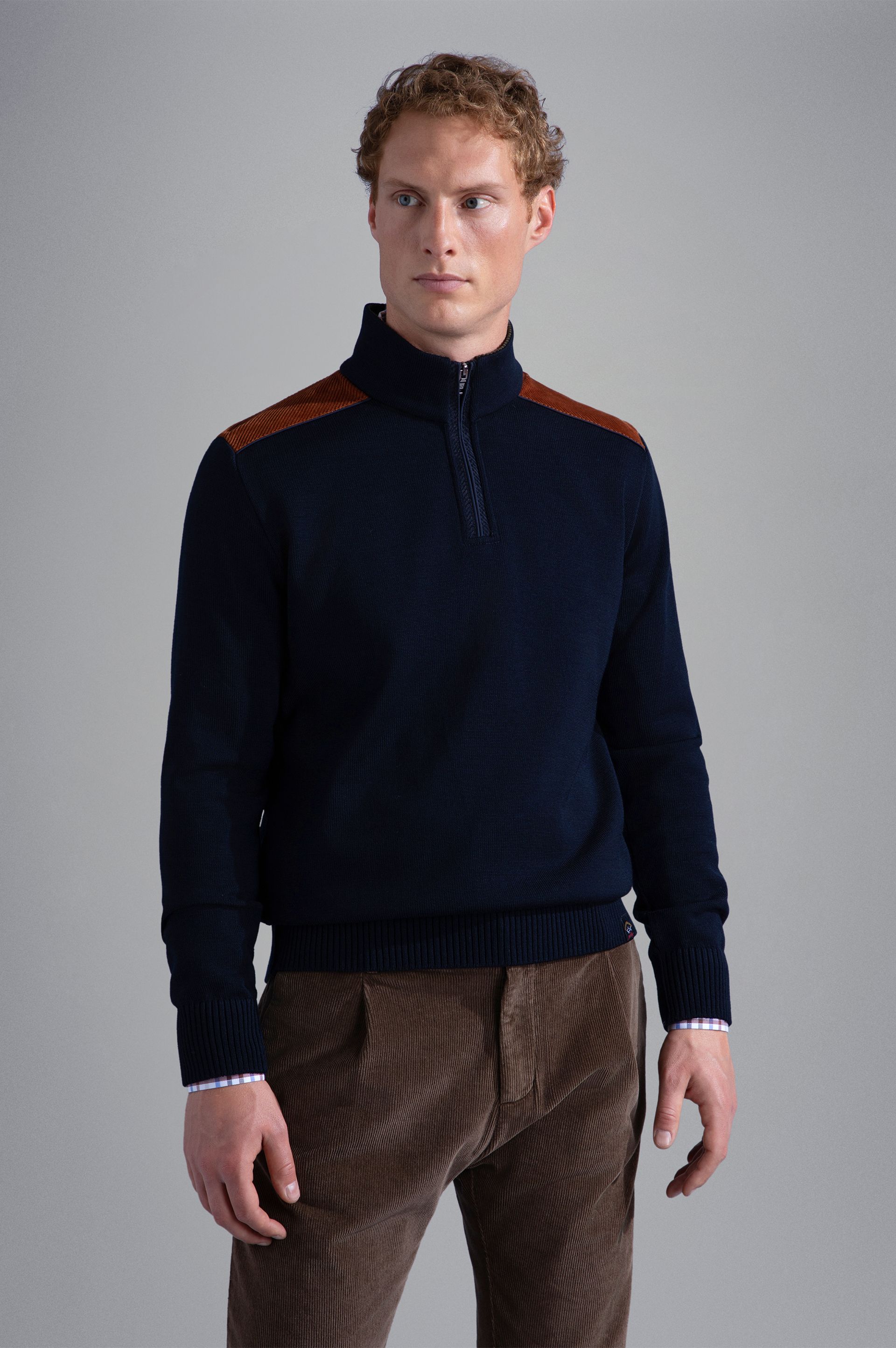 【SALEお買い得】Corduroy Detailed Zip Sweater Supreme ニット/セーター