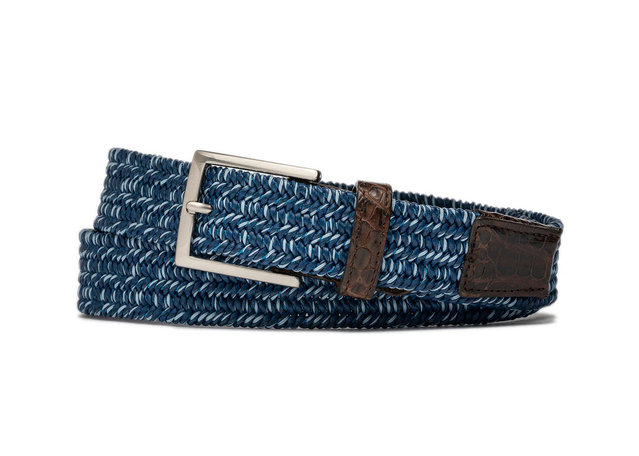 W.KLEINGBERG GLACIER STRETCH BELT - BLUE