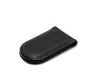 BOSCA 1911 OLD LEATHER MAGNETIC MONEY CLIP - BLACK