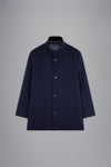 PAUL & SHARK MEN'S LORO PIANA STORM SYSTEM CASHMERE CAR COAT - NAVY