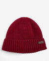 BARBOUR CARLTON BEANIE - CRANBERRY