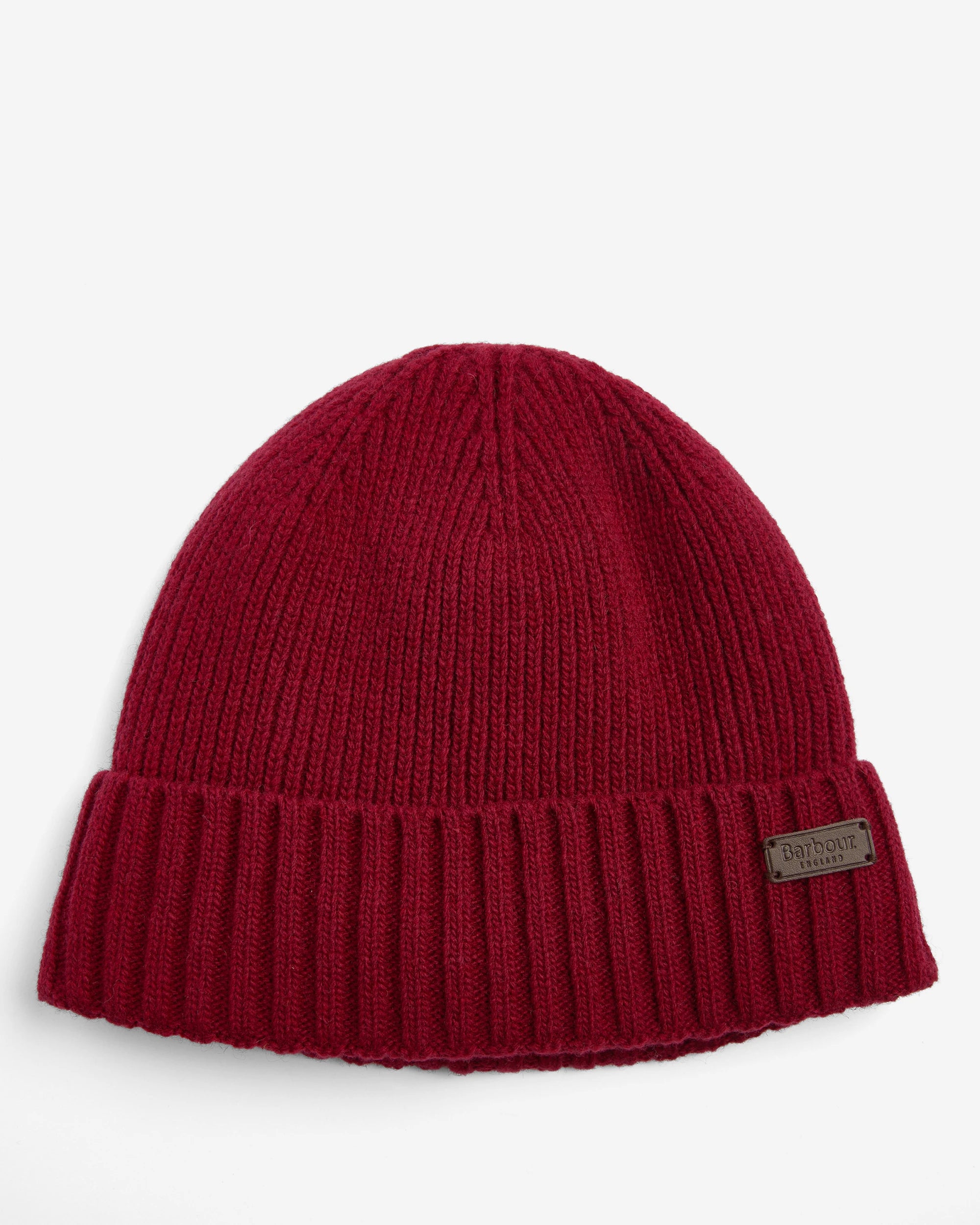 BARBOUR CARLTON BEANIE - CRANBERRY
