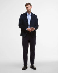 BARBOUR WALLINGTON CORD BLAZER - NAVY
