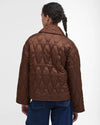 BARBOUR BERNADETTE WOMEN'S QUILTED JACKET - VICUNA/HESSIAN TARTAN