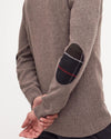 BARBOUR HOLDEN HALF ZIP MEN'S SWEATER - MILITARY MARL