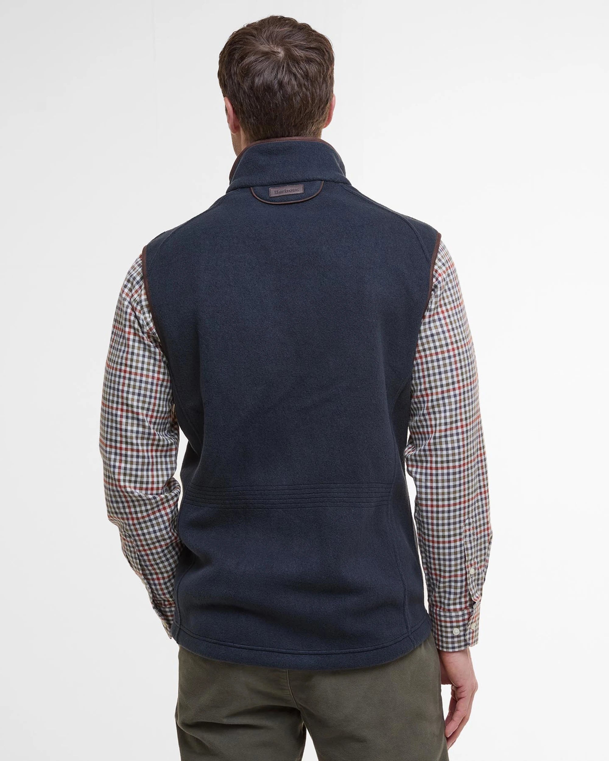 BARBOUR LANGDALE FLEECE MEN'S GILET - NAVY