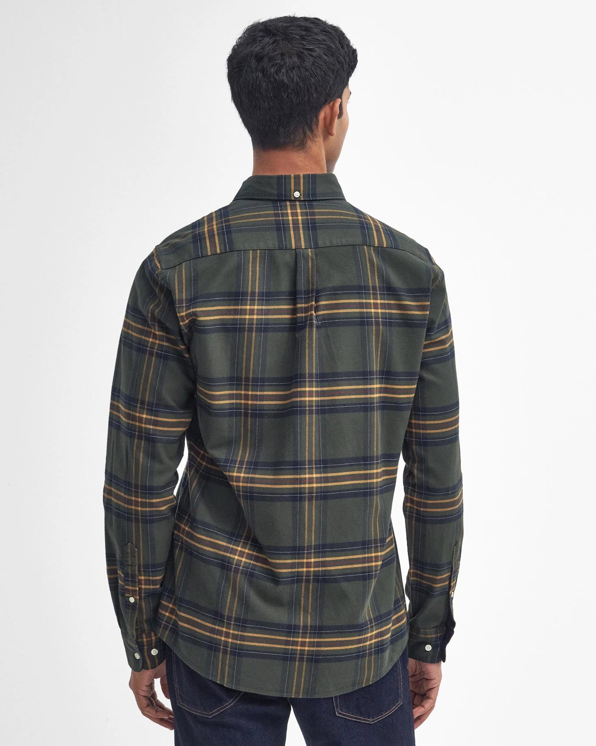 BARBOUR PORTDOWN TAILORED MEN'S SHIRT - OLIVE CHECK