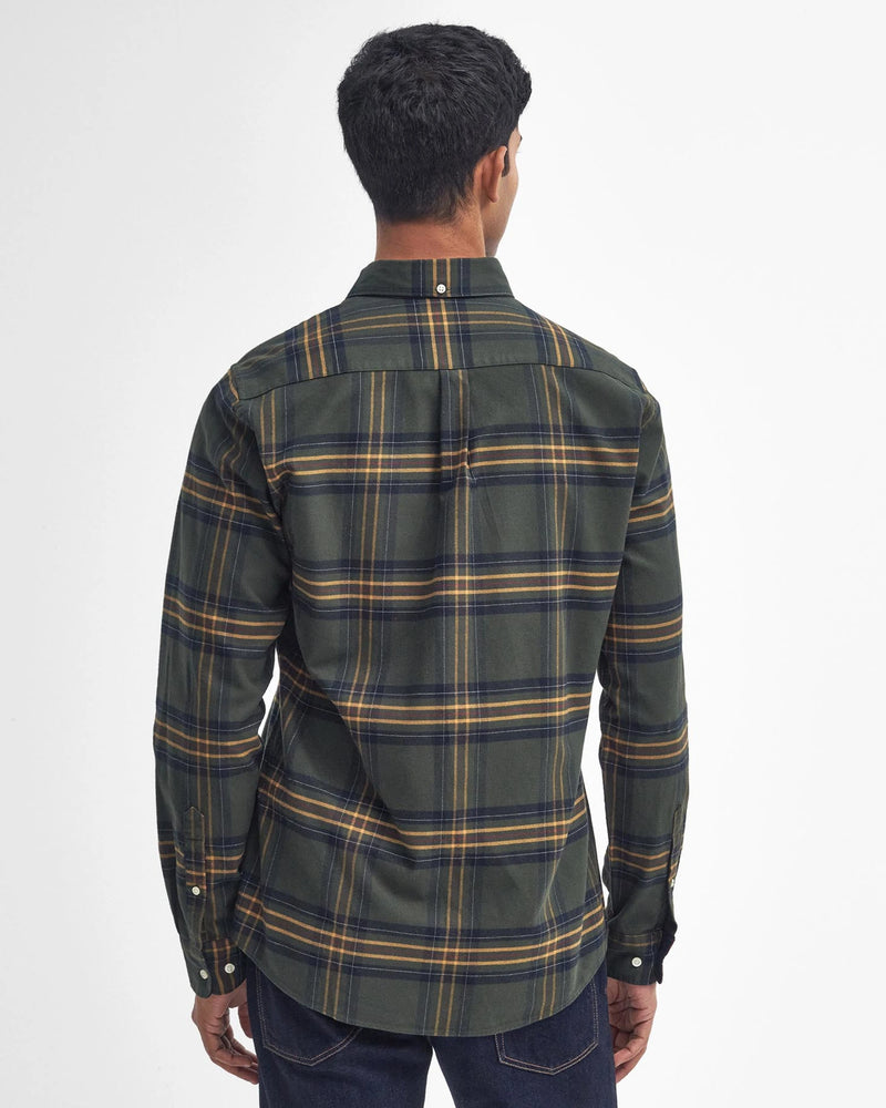 BARBOUR PORTDOWN TAILORED MEN'S SHIRT - OLIVE CHECK