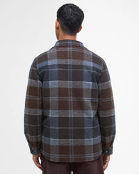 BARBOUR CHAPTER TAILORED MEN'S OVERSHIRT - MIDNIGHT OAK TARTAN