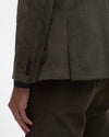 BARBOUR WALLINGTON CORD BLAZER - OLIVE