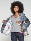 VILAGALLO HANNAH JACKET CHECK COLOR PROFILES