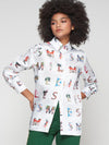 VILAGALLO MARIELA SMILE WHITE SHIRT
