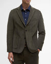 BARBOUR WALLINGTON CORD BLAZER - OLIVE