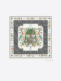 VILAGALLO SILK SCARF MAKE A WISH SILK