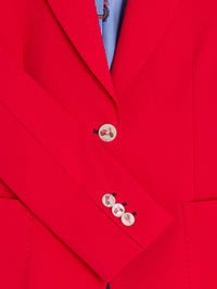 VILAGALLO HILLARY PUNTO ROMA JACKET - RED