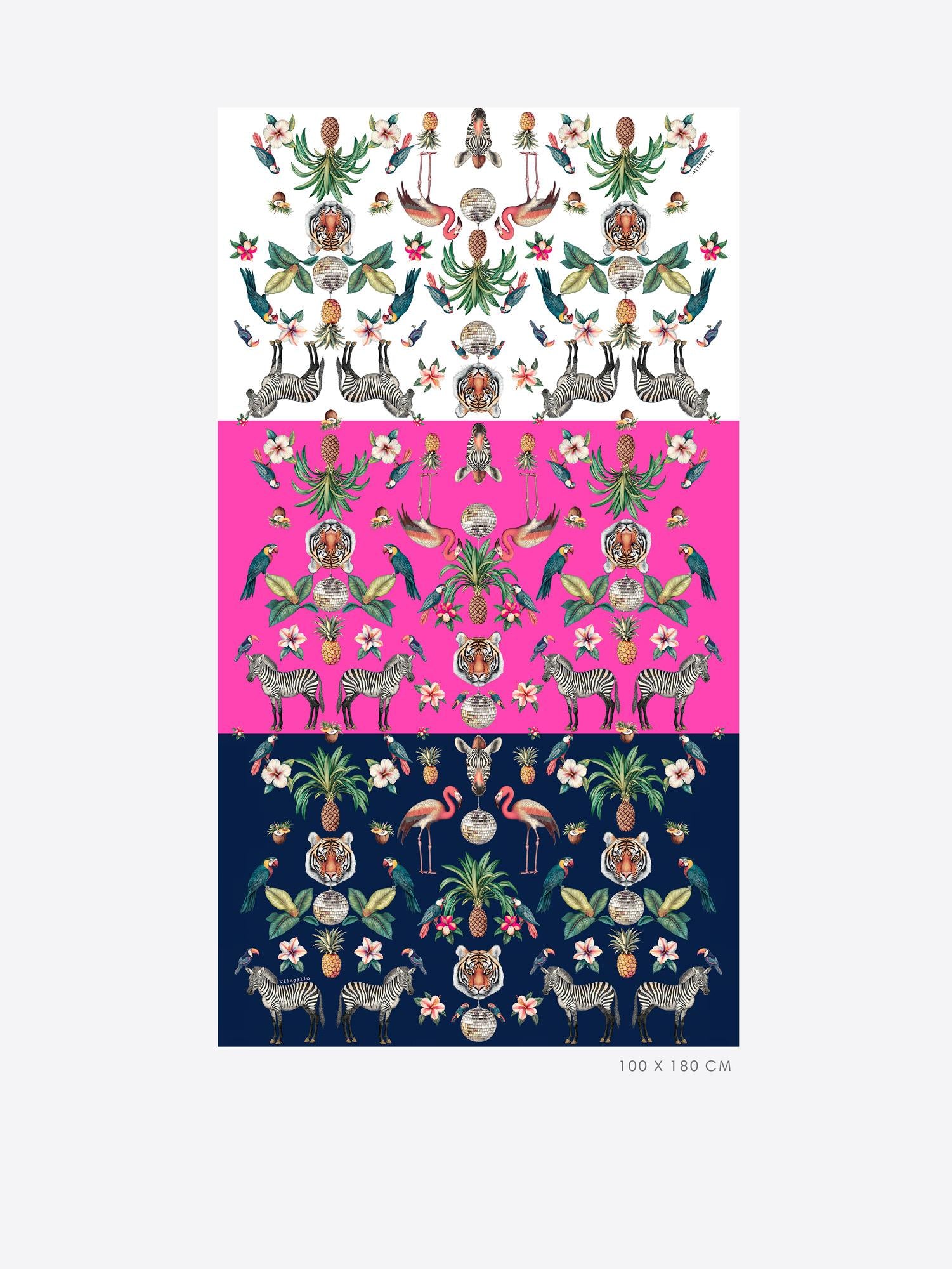 VILAGALLO JUNGLE DISCO SCARF