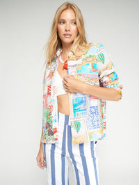 VILAGALLO SARA SELLOS VIAJES SHIRT