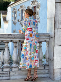 VILAGALLO OLIMPIA SELLOS VIAJES SKIRT