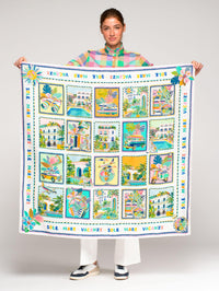 VILAGALLO SILK SOLE SCARF