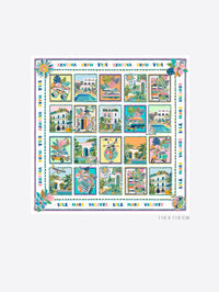 VILAGALLO SILK SOLE SCARF