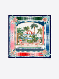 VILAGALLO SILK FARNIENTE SCARF