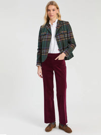 VILAGALLO MAYA PLAID JACKET