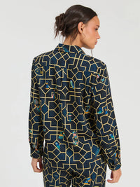 VILAGALLO BAMBOO NAVY SHIRT