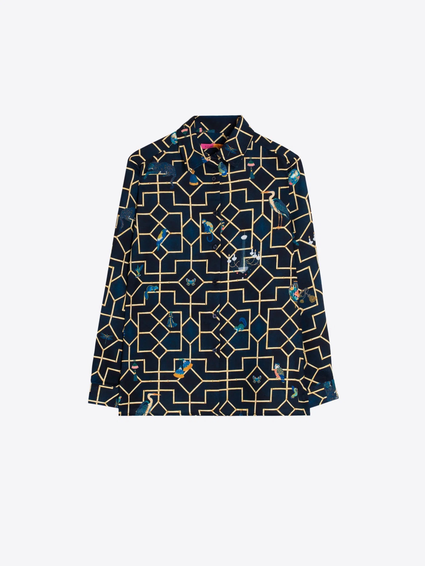 VILAGALLO BAMBOO NAVY SHIRT