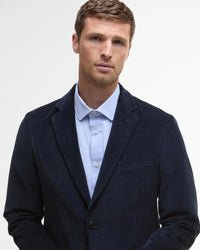 BARBOUR WALLINGTON CORD BLAZER - NAVY