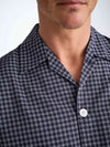 DEREK ROSE MEN'S CLASSIC FIT PAJAMA SET - BRAEMAR 32 BRUSHED COTTON NAVY
