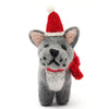 AMICA FELT - FRENCH BULL DOG WITH HAT & SCARF