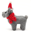 AMICA FELT - FRENCH BULL DOG WITH HAT & SCARF