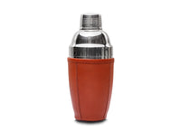 BOSCA 1911 LEATHER HOLLYWOOD COCKTAIL SHAKER