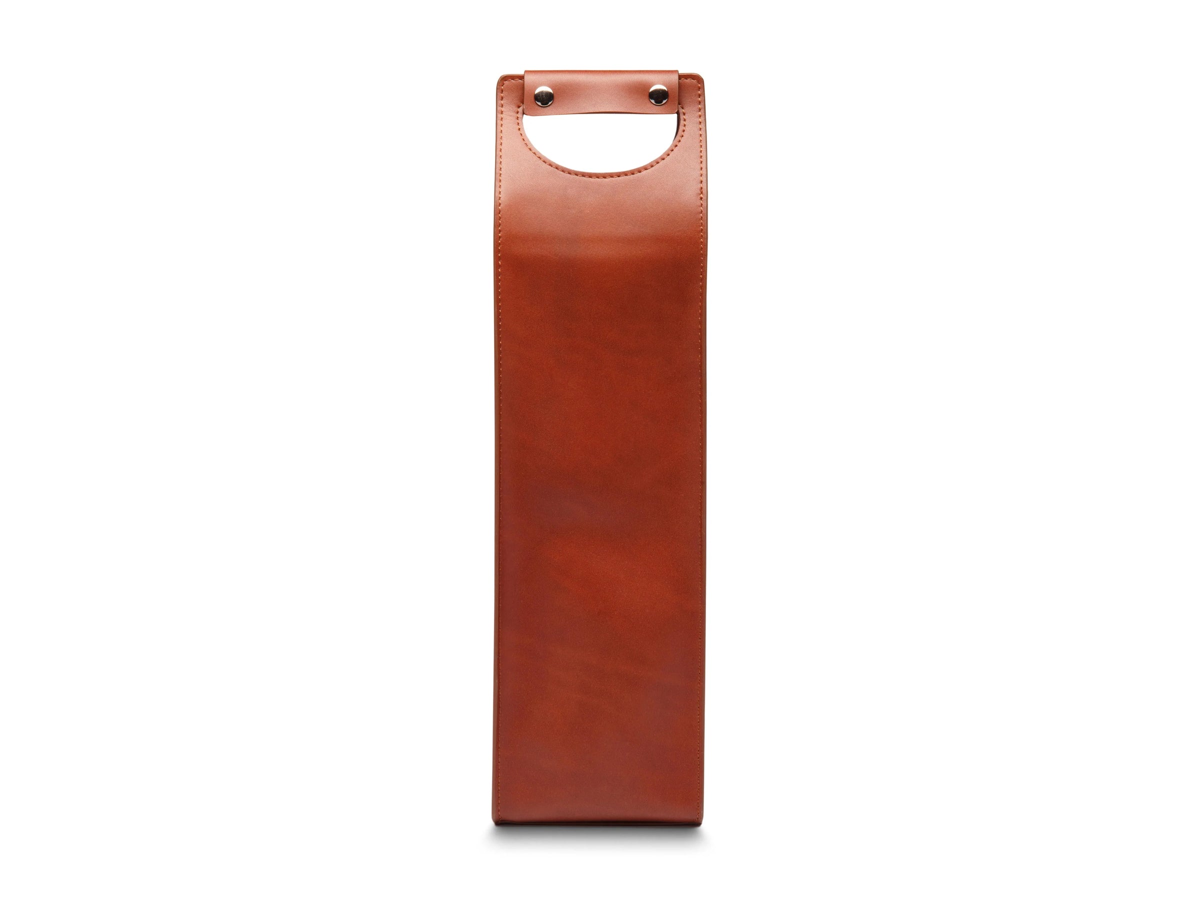 BOSCA 1911 LEATHER TRAVEL & GIFT WINE BOTTLE BAG