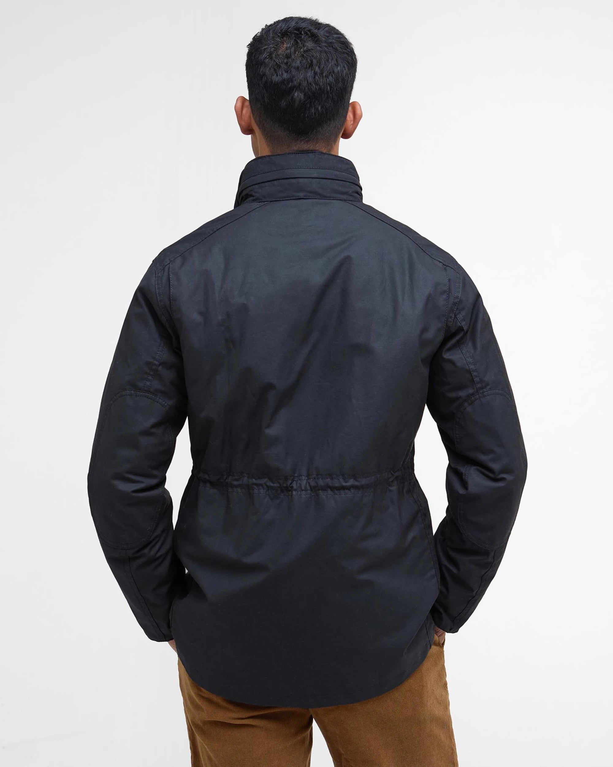 BARBOUR SAPPER MEN'S WAX JACKET - BLACK