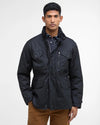 BARBOUR SAPPER MEN'S WAX JACKET - BLACK
