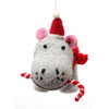 AMICA FELT - HIPPO WITH CANDY CANE