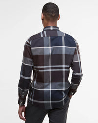 BARBOUR DUNOON TAILORED MEN'S SHIRT - MIDNIGHT OAK TARTAN