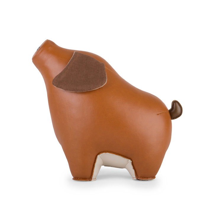 ZÜNY BOOKEND - TAN PIG